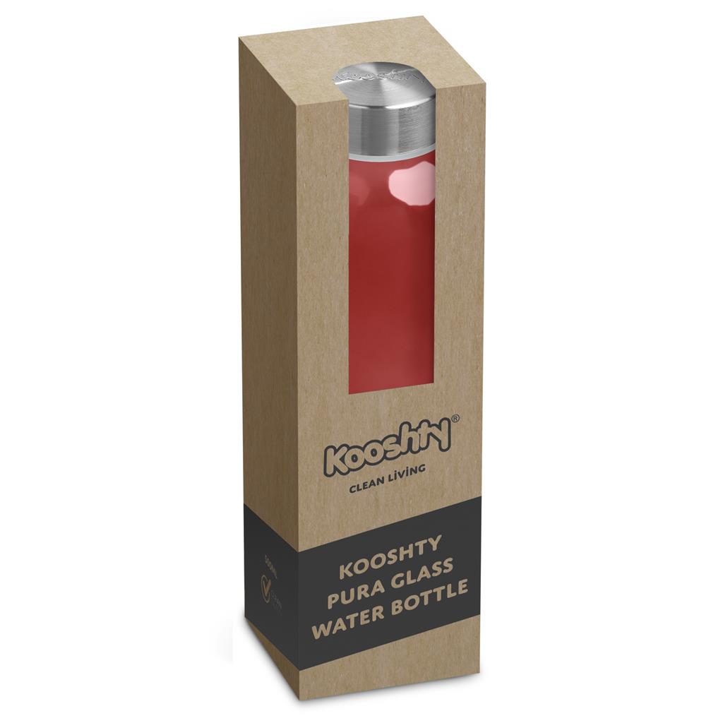 Kooshty Pura Glass Water Bottle - 500ml