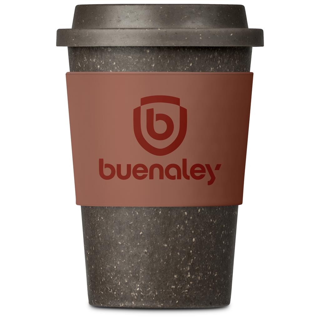 Kooshty Brown Bean Plastic Double-Wall Tumbler – 400ml