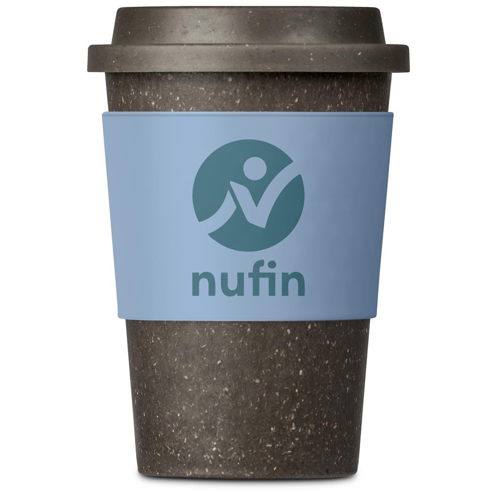 Kooshty Brown Bean Plastic Double-Wall Tumbler – 400ml