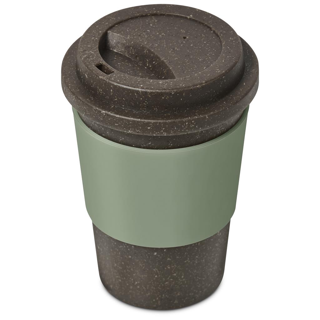 Kooshty Brown Bean Plastic Double-Wall Tumbler – 400ml