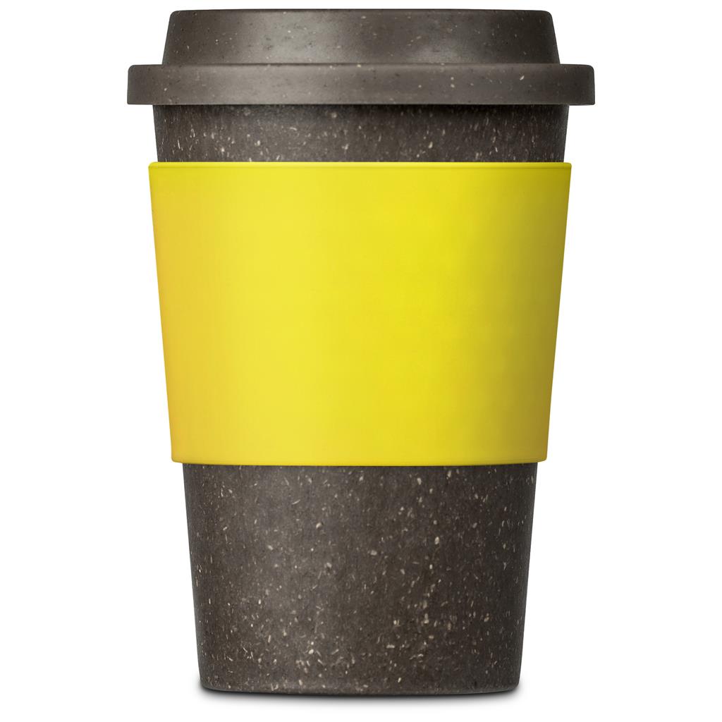 Kooshty Brown Bean Plastic Double-Wall Tumbler – 400ml