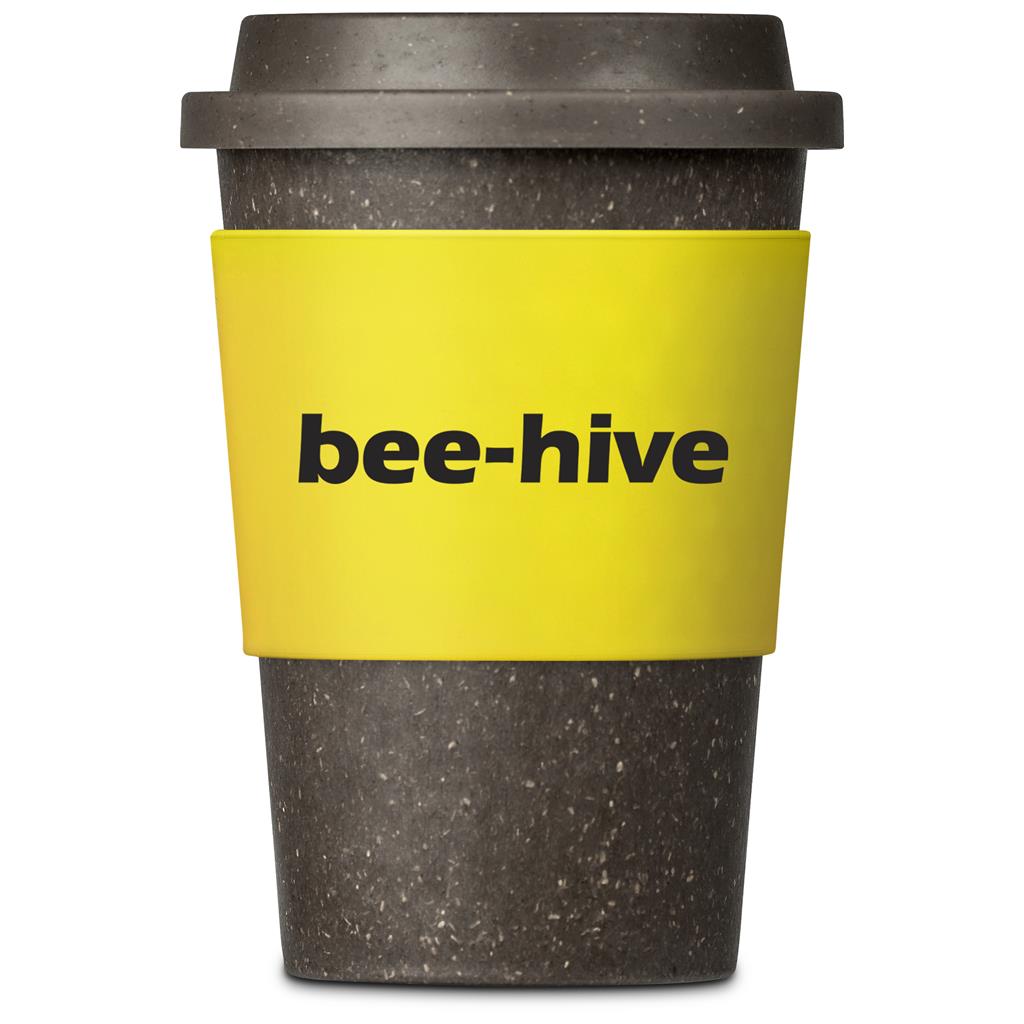 Kooshty Brown Bean Plastic Double-Wall Tumbler – 400ml