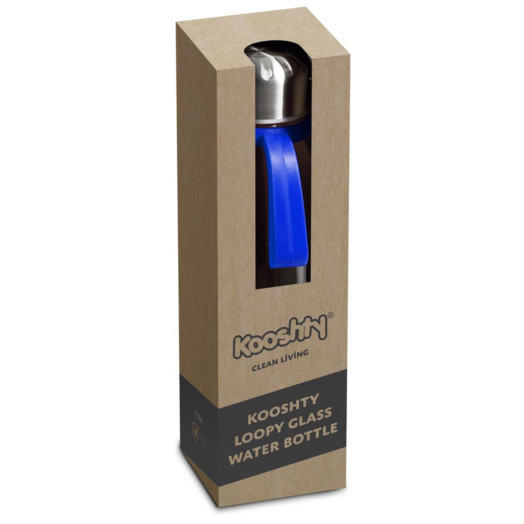 Kooshty Loopy Glass Water Bottle - 650ml