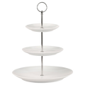 White Basics 3 Tiered Cake Stand