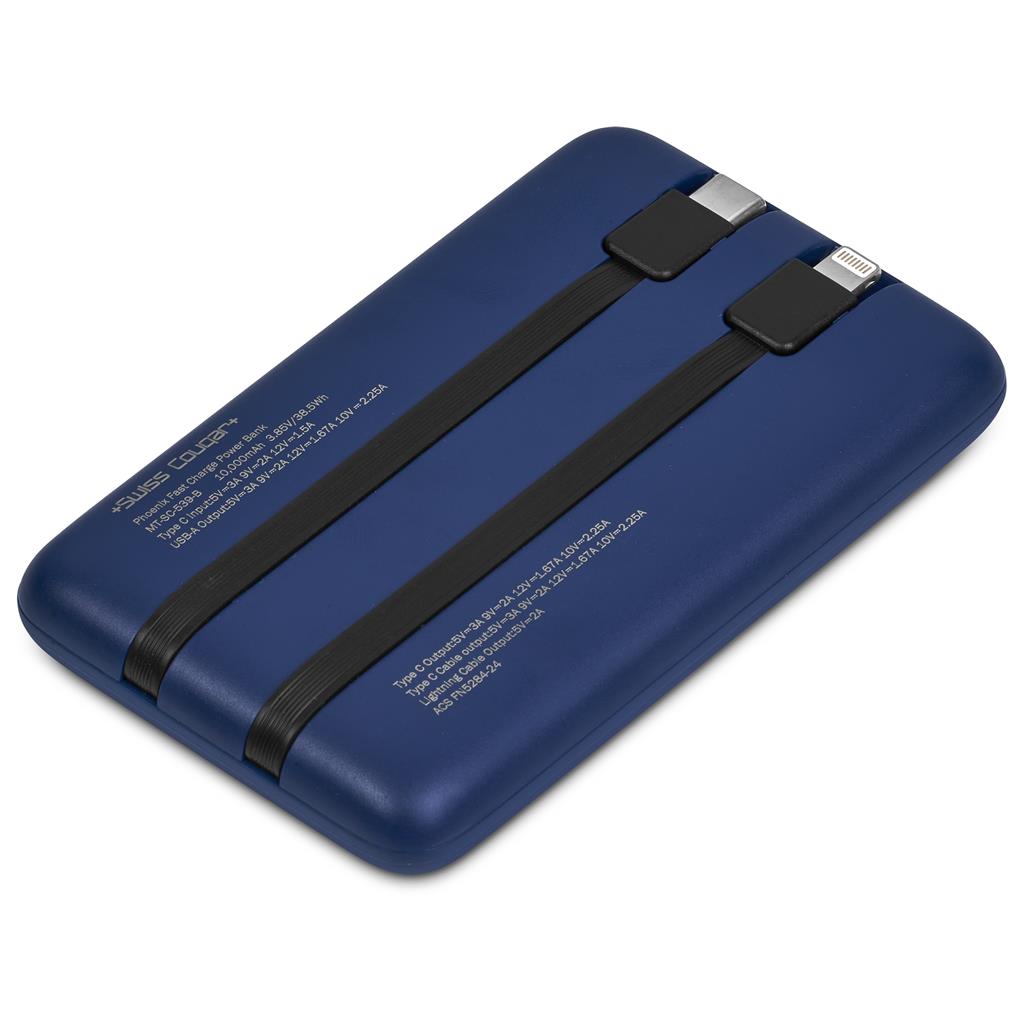 Swiss Cougar Phoenix Fast Charge 22.5W Power Bank - 10 000mAh