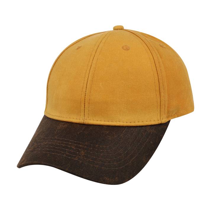 Two-Tone Waxed Oilskin 6 Panel