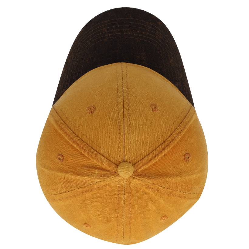 Two-Tone Waxed Oilskin 6 Panel