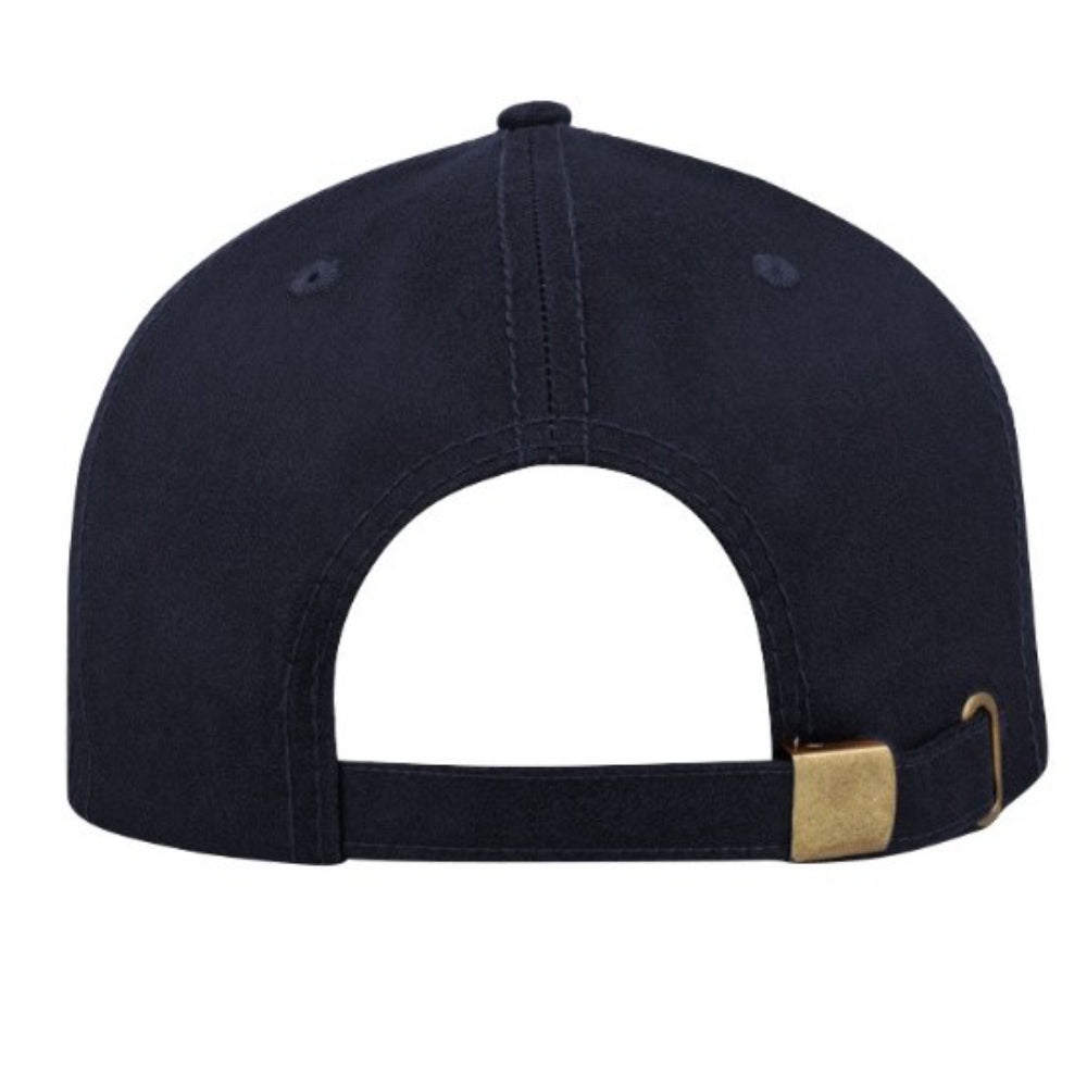 Washed Oil Skin 6P Cap