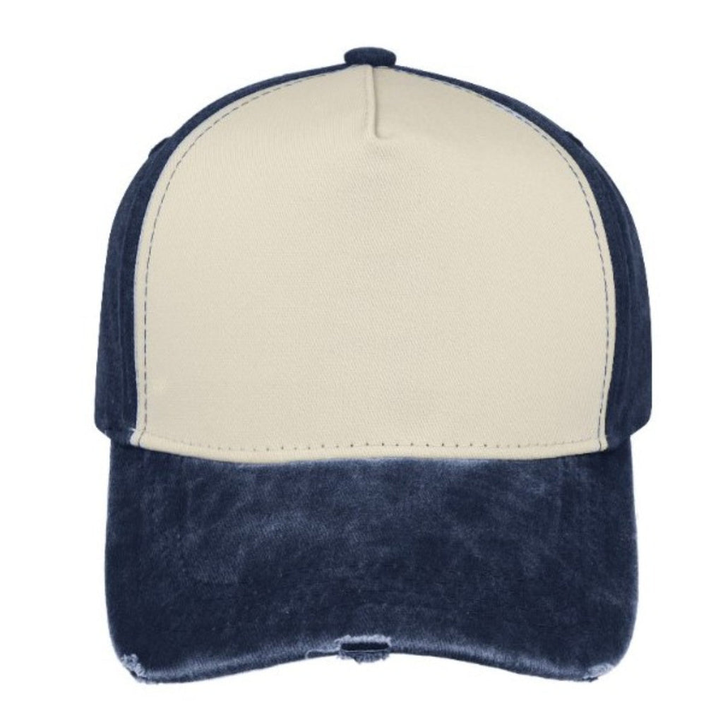 Pigment Washed 5 Panel Cap
