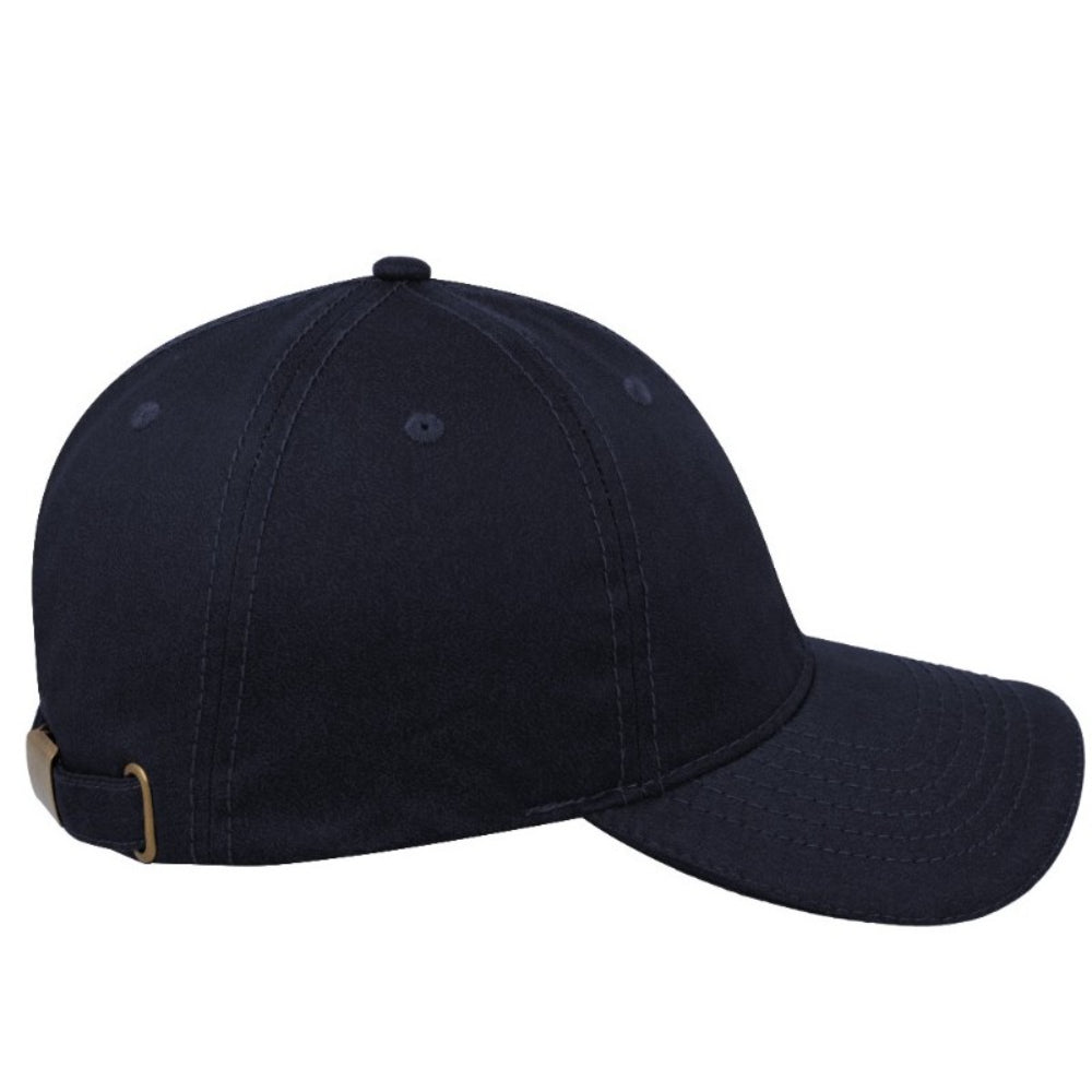 Washed Oil Skin 6P Cap