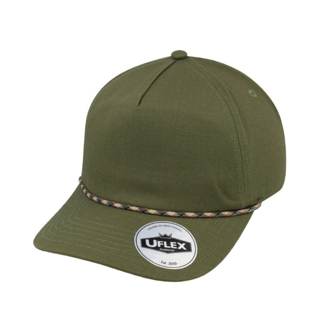 5 Panel Ripstop Dad Cap