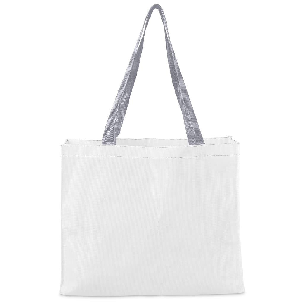 Pre-Production Sample Hoppla Menlyn Recycled PET Stitch-Bond Shopper
