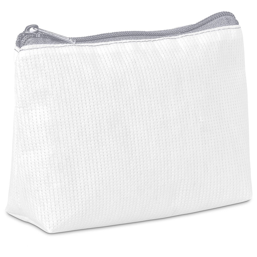 Pre-Production Sample Hoppla Recycled PET Stitch-Bond Mini Toiletry Bag