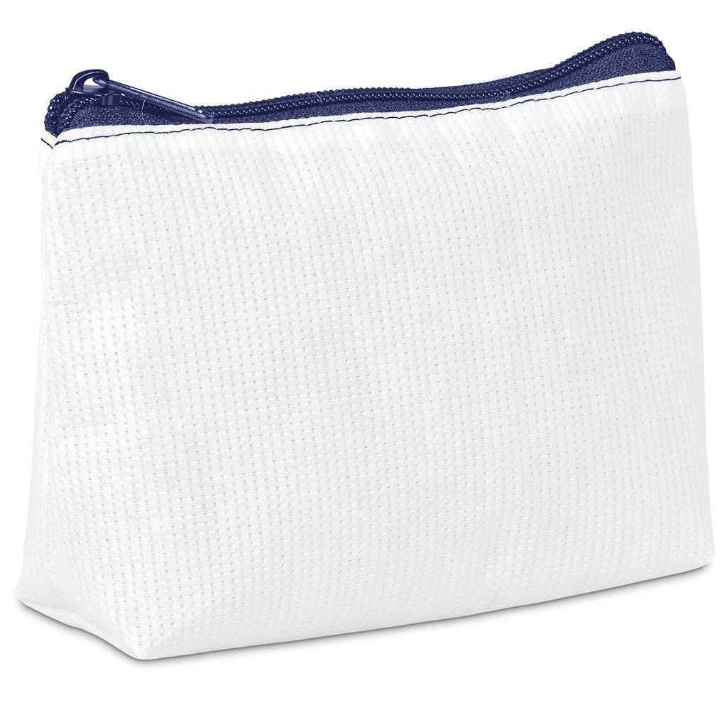 Pre-Production Sample Hoppla Recycled PET Stitch-Bond Mini Toiletry Bag