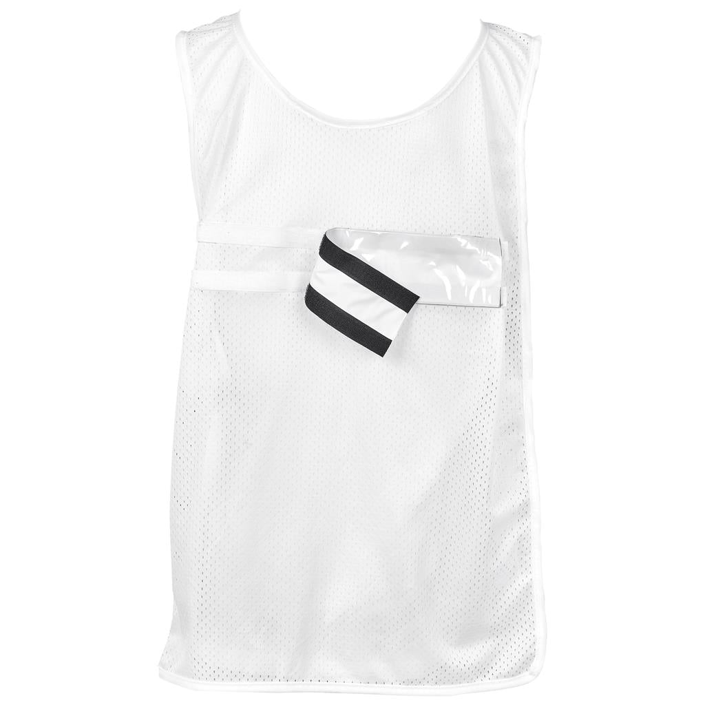 Pre-Production Sample Hoppla Jackal Polyester Caddy Bib with PVC Name Sleeve