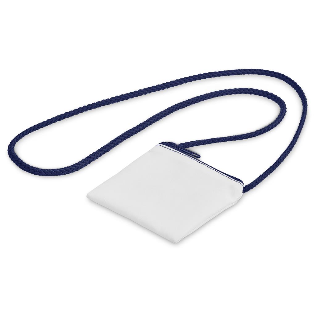 Pre-Production Sample Hoppla Sani Tuck Money Neck Pouch