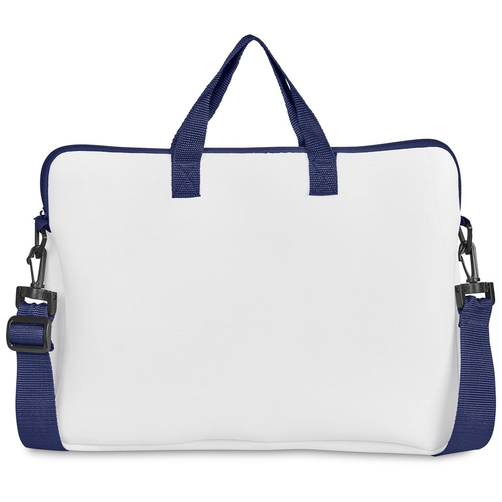 Pre-Production Sample Hoppla Nimbus Neoprene Laptop Sleeve with Handles & Shoulder Strap – 15 -16 in
