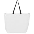 Pre-Production Sample Hoppla Skyline Recycled PET Stitch-Bond Shopper With Zip