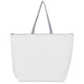 Pre-Production Sample Hoppla Skyline Recycled PET Stitch-Bond Shopper With Zip
