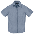 Oxford Blouse Short Sleeve Ladies