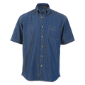 Denver Denim Shirt Short Sleeve Mens