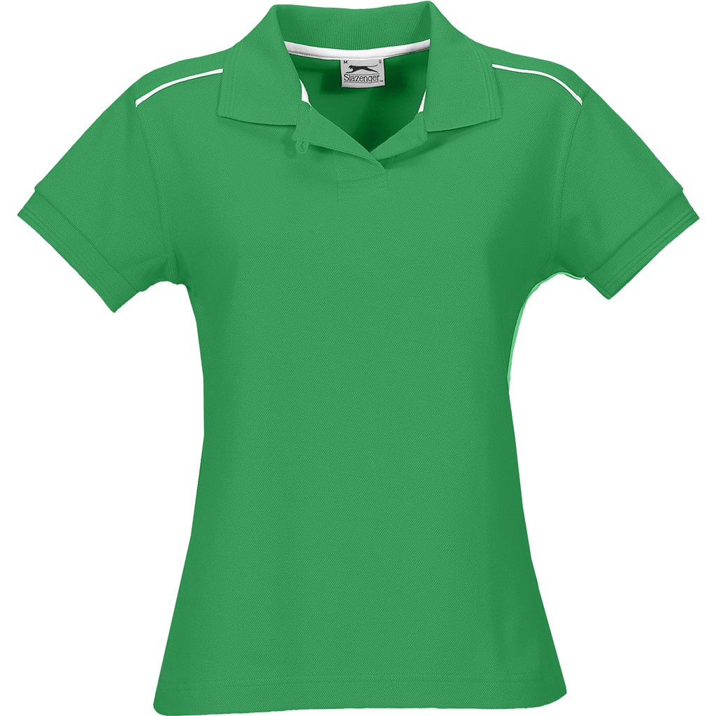 Ladies Backhand Golf Shirt - Green