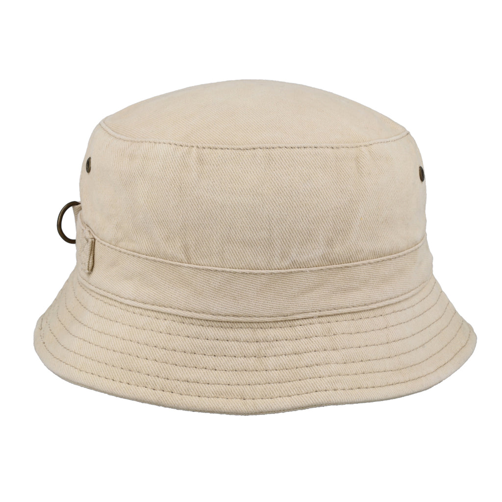 Bucket Hat with Metal Eyelets