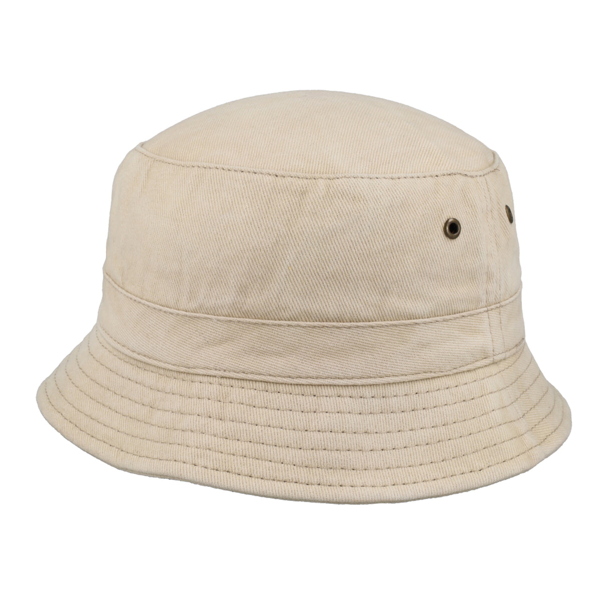 Bucket Hat with Metal Eyelets