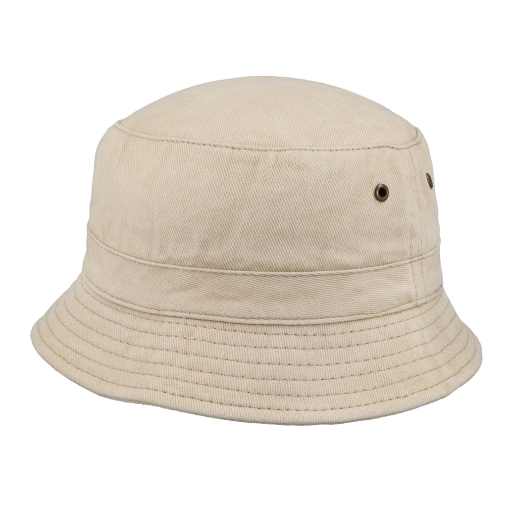 Bucket Hat with Metal Eyelets