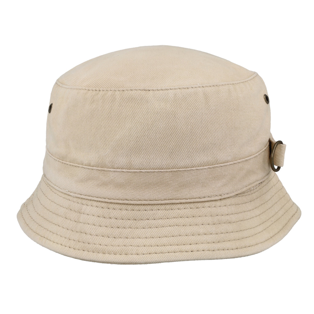 Bucket Hat with Metal Eyelets