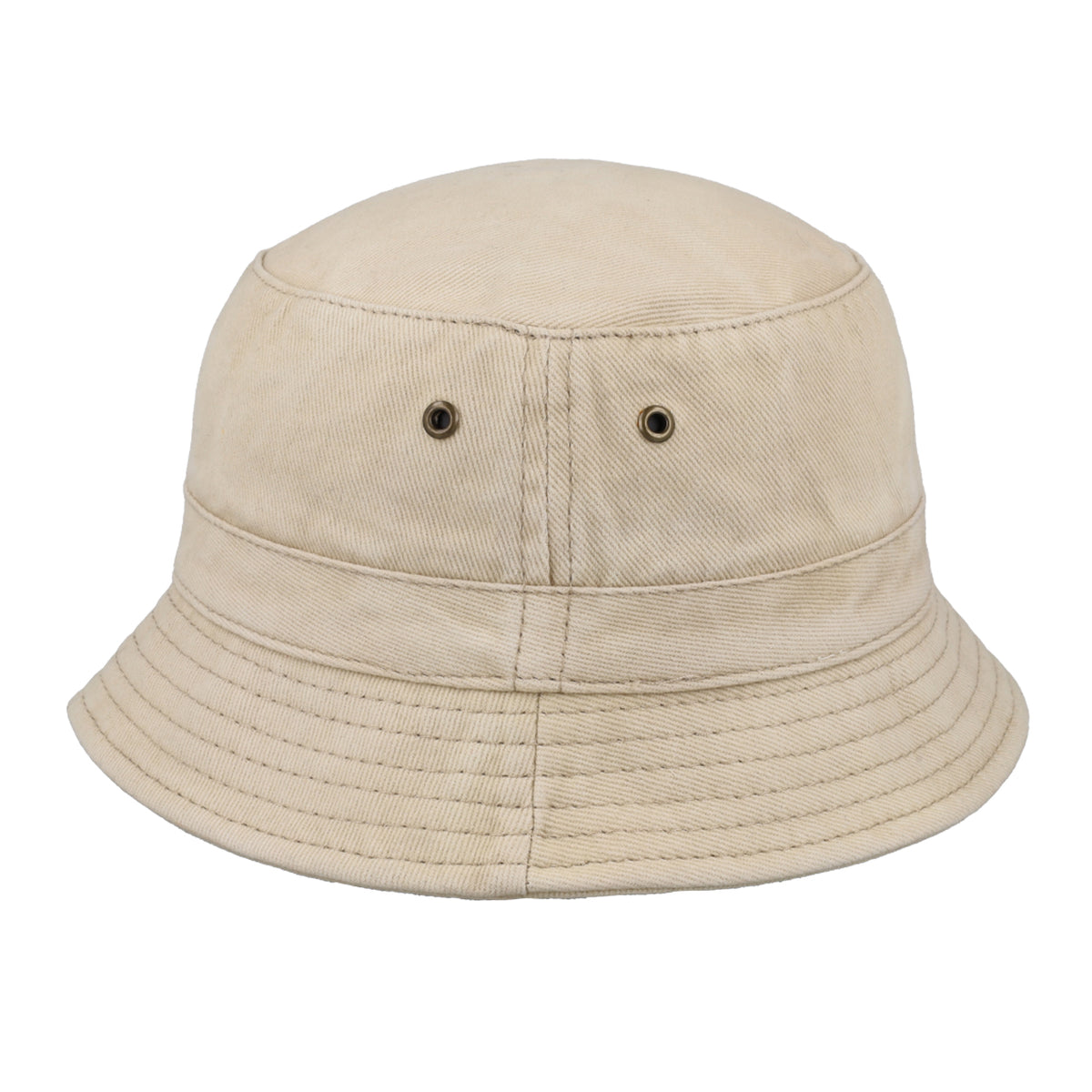 Bucket Hat with Metal Eyelets