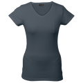 170g Slim Fit V-Neck T-Shirt Ladies