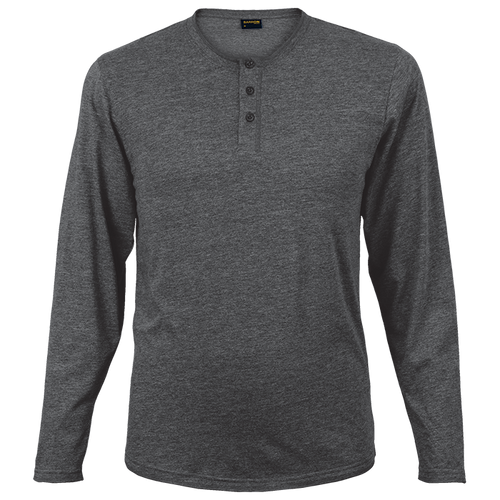 145g Henley Long Sleeve T-Shirt Mens