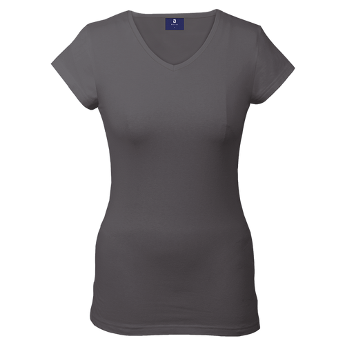 170g Essential V-Neck Slim Fit Ladies