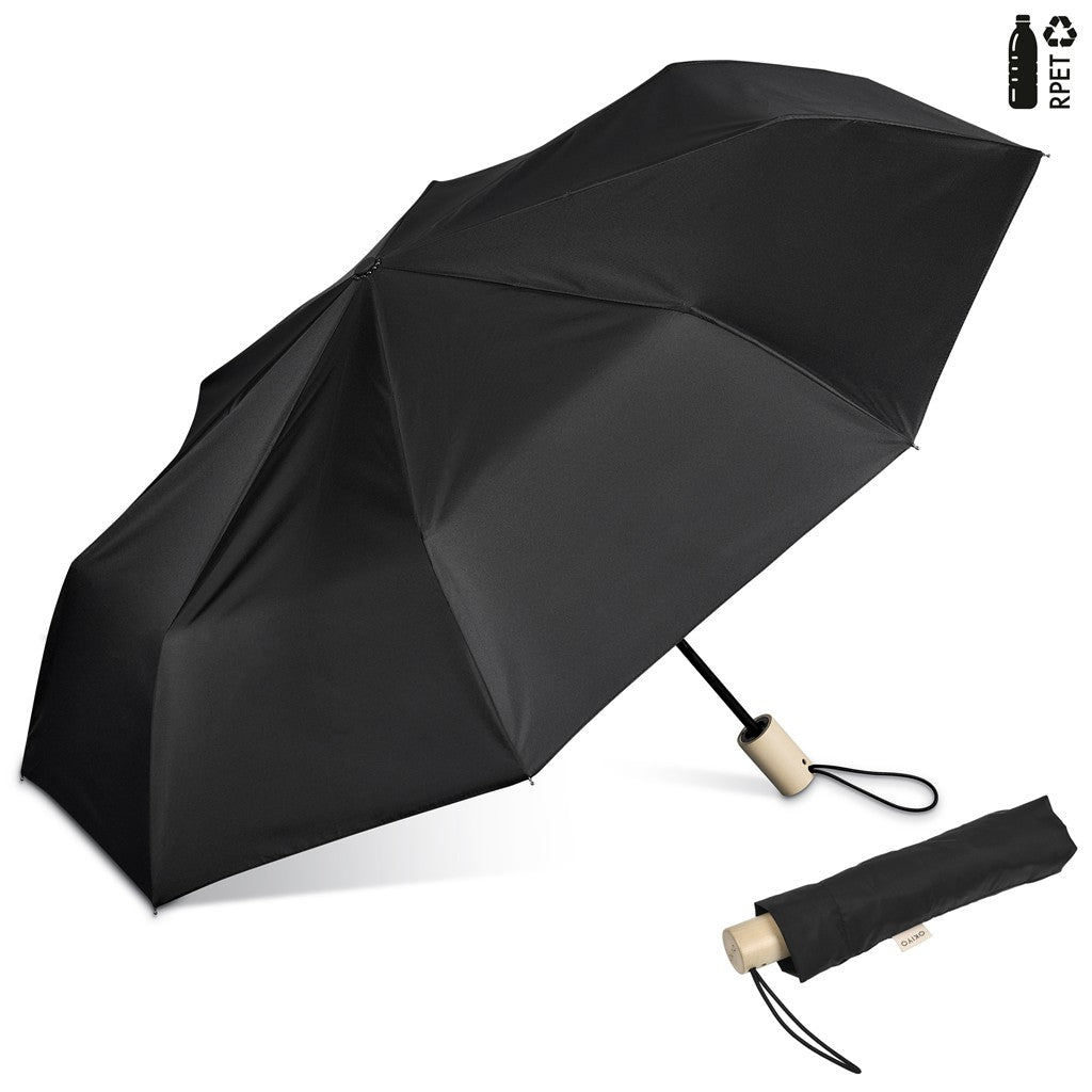 Okiyo Ameno Recycled PET Auto-Open Compact Umbrella