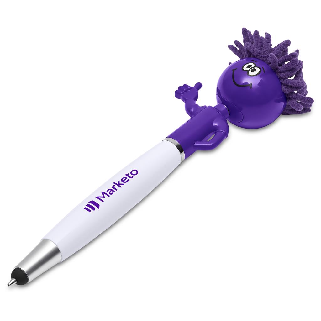 Altitude Moptopper Thumbs-Up Stylus Ball Pen & Screen Cleaner