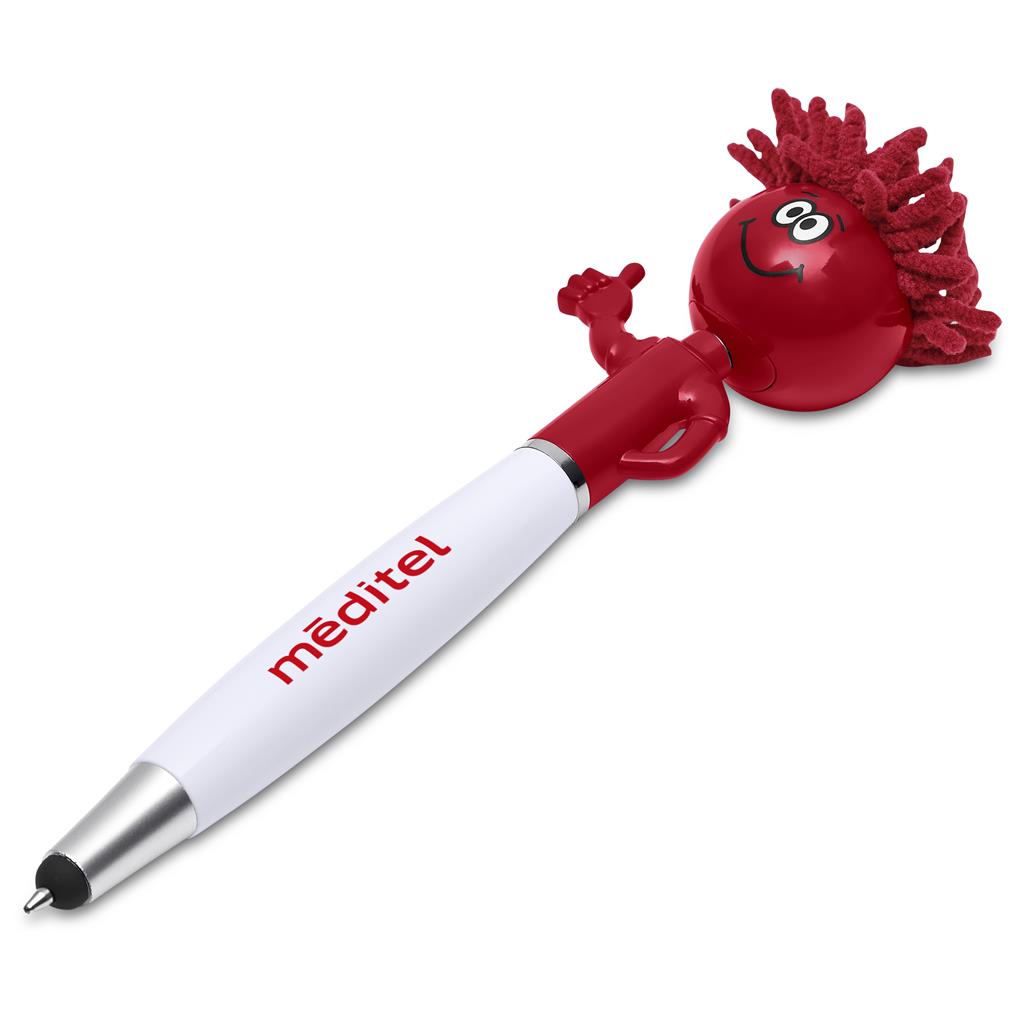 Altitude Moptopper Thumbs-Up Stylus Ball Pen & Screen Cleaner