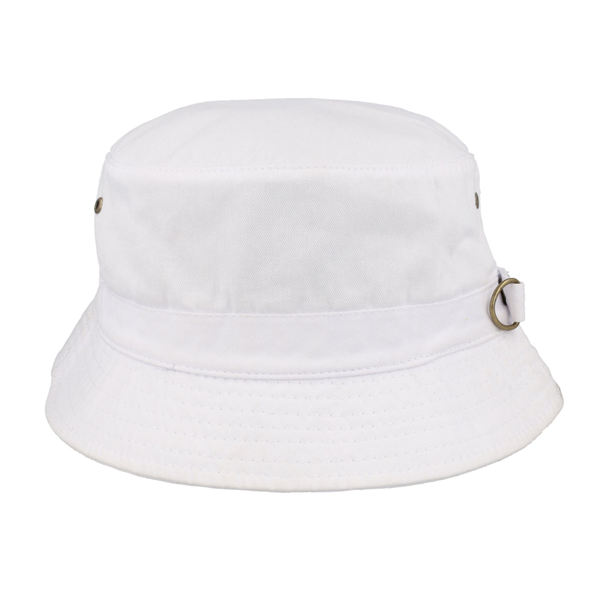 Bucket Hat with Metal Eyelets