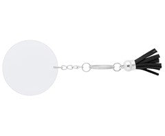 Acrylic Keychain with Tassles