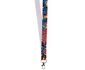Glossy Poly Lanyard Single Sided with Lobster Ring