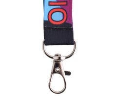 Glossy Poly Lanyard Double Sided with Lobster Ring