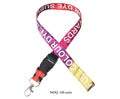 Matte Poly Lanyard Double Sided with Buckle & Ring