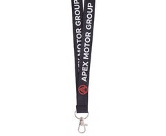 Petersham Lanyard Double Sided with Lobster Ring