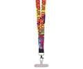 Glossy Poly Lanyard Double Sided with Hangtab