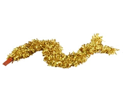 Metallic Silver Tinsel Garland