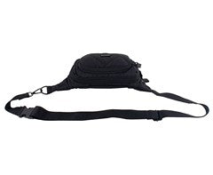 Quilted Double Pocket Moon Bag