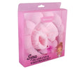 Spa Headband, Wristband & Hair Clip Set