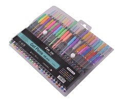 Shiny 48-Piece Gel Pens