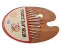 12-Piece Artist Paint Brushes & Pallet Set