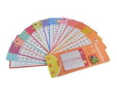 4-Pack Arithmetic Flashcards Set